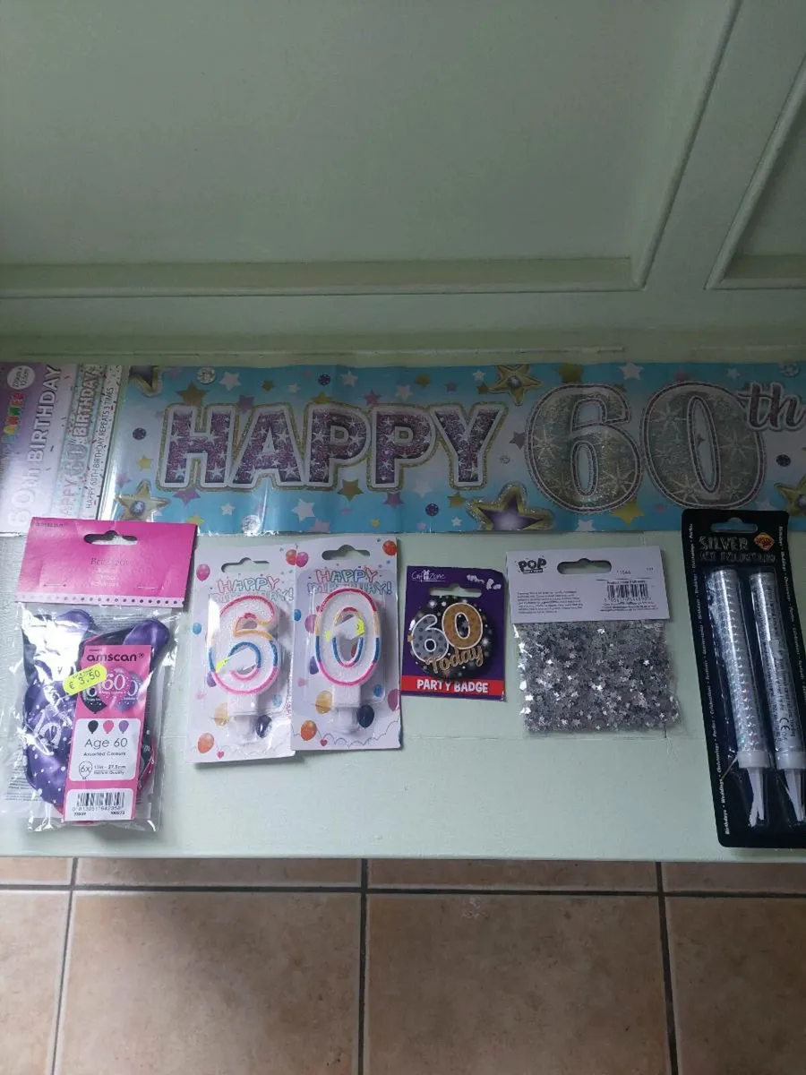 Birthday decorations - Image 1