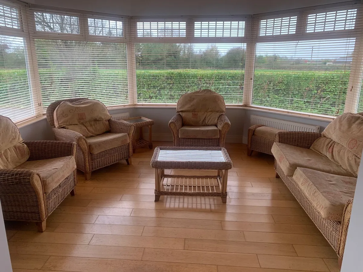 Sunroom wicker furniture - Image 1