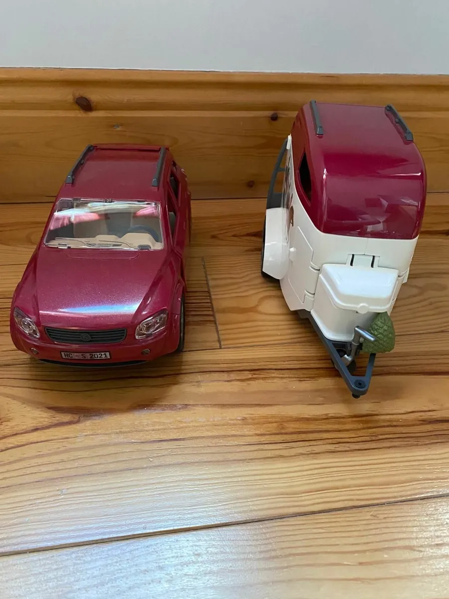 Shleich Horse Car and Trailer Playset - Image 1