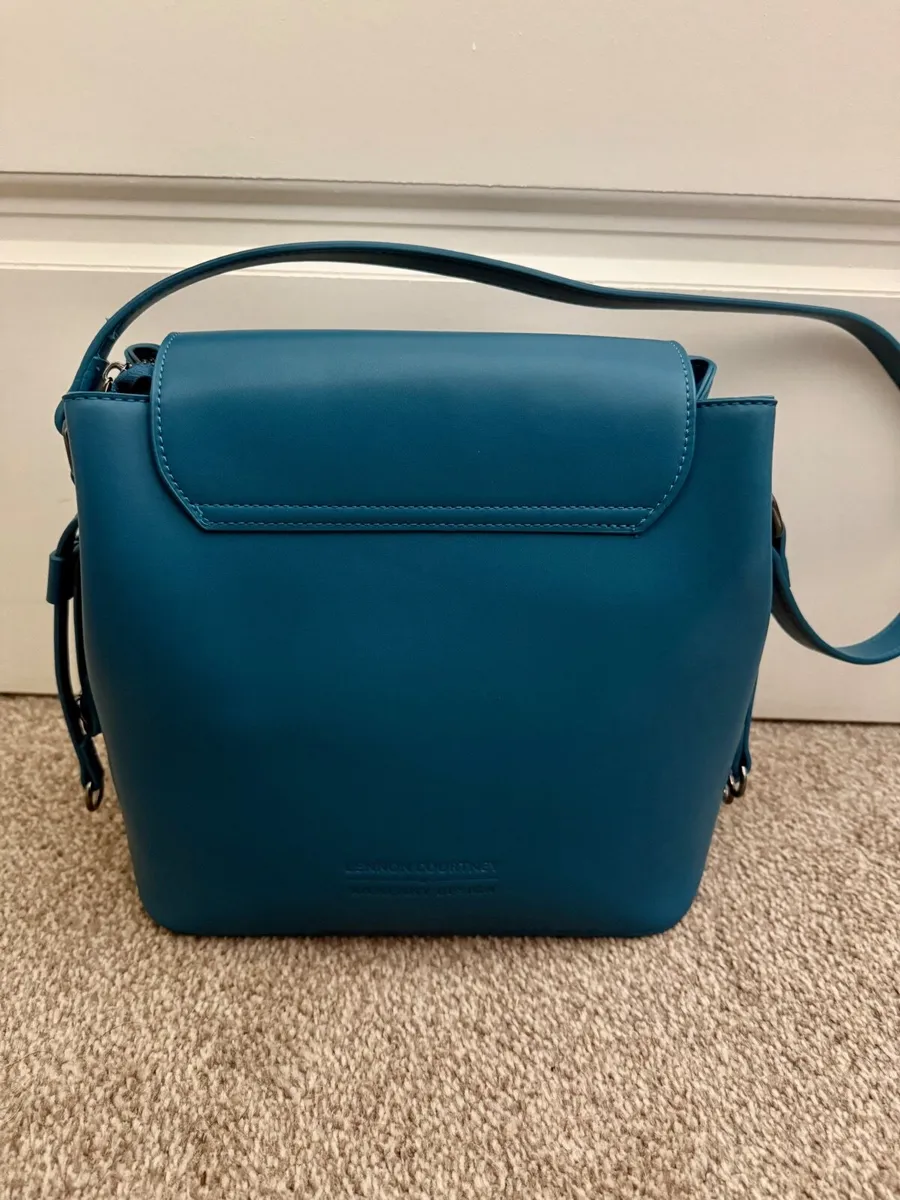 Lennon Kourtney Teal Shoulder Bag - Image 2