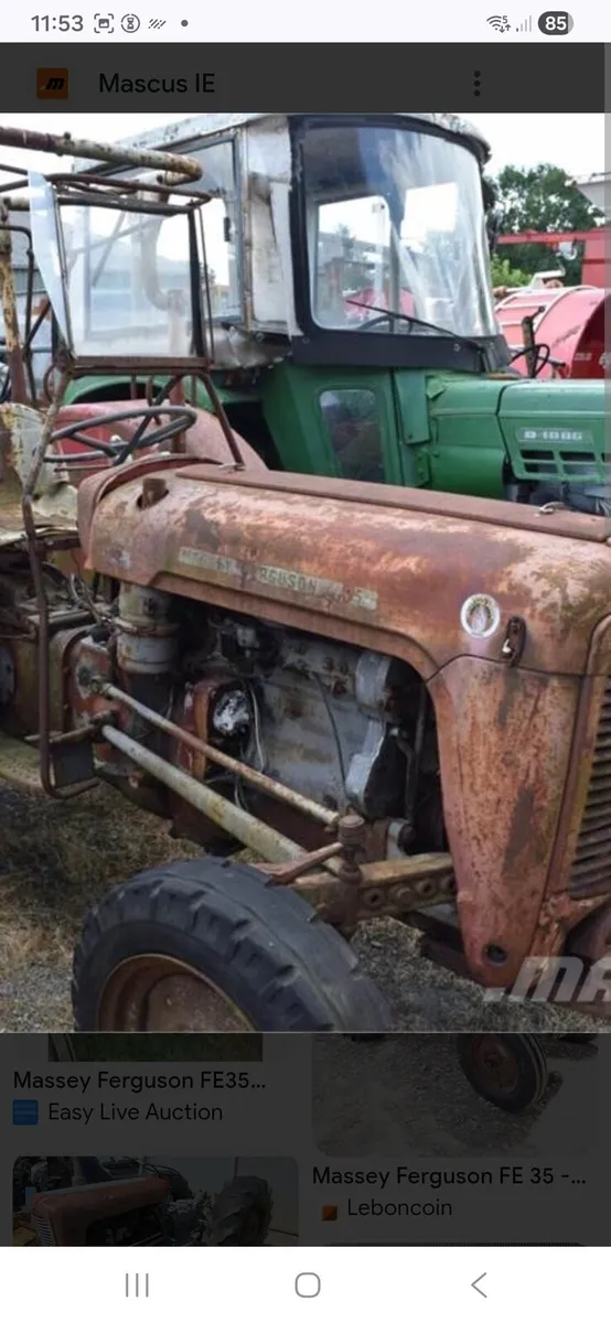 Massey ferguson 35x wanted