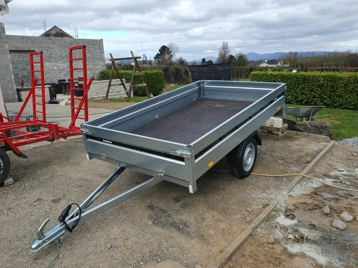 Trailer 750kg, galvanized, brand new condition. - Image 2