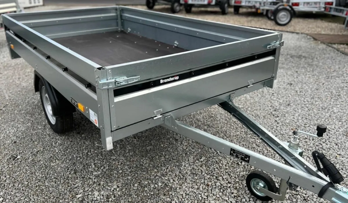 Trailer 750kg, galvanized, brand new condition. - Image 3