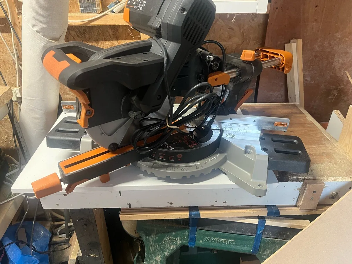 Mitre saw router and and drill - Image 2