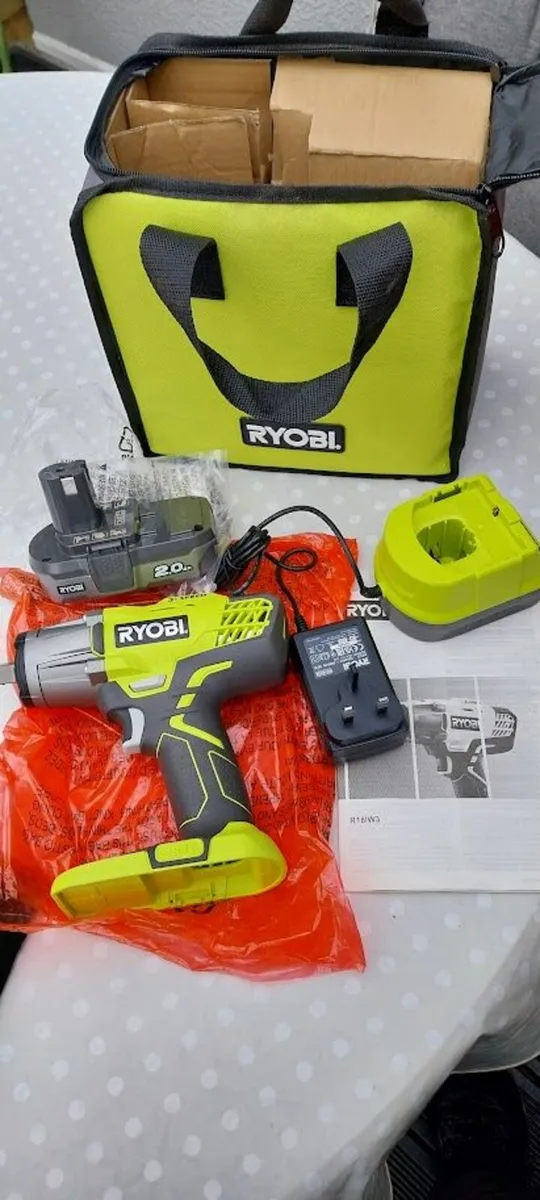 Ryobi 18v Impact Wrench - Image 3