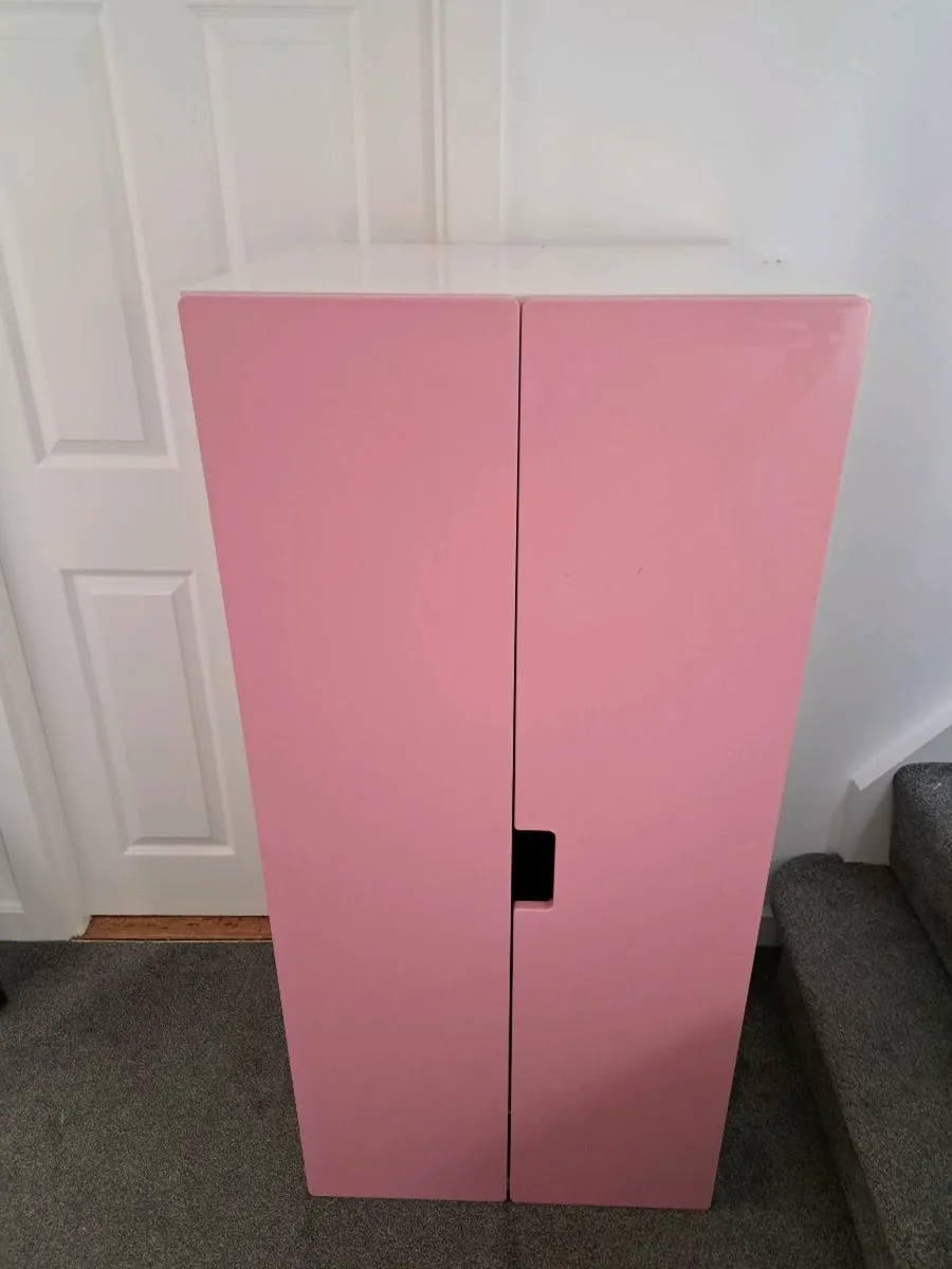 Ikea SMASTAD Wardrobe (pink) - Image 1