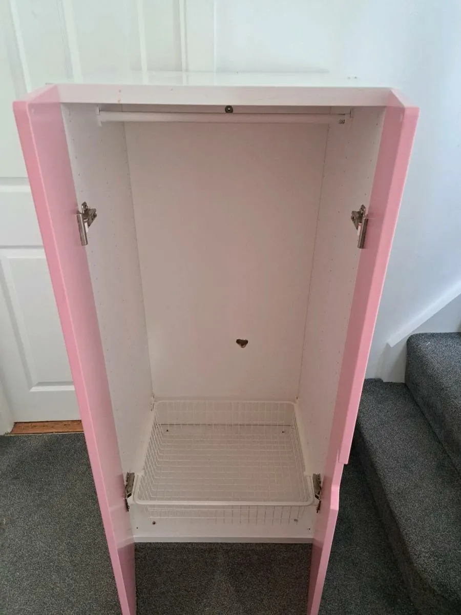 Ikea SMASTAD Wardrobe (pink) - Image 2