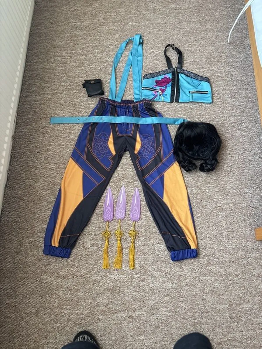 Huntrix K-Pop Demons Hunters Zoe Costume New 140cm - Image 1