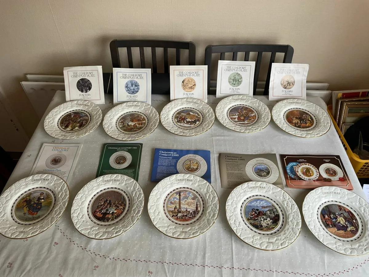 Coalport Christmas Plates - Image 1