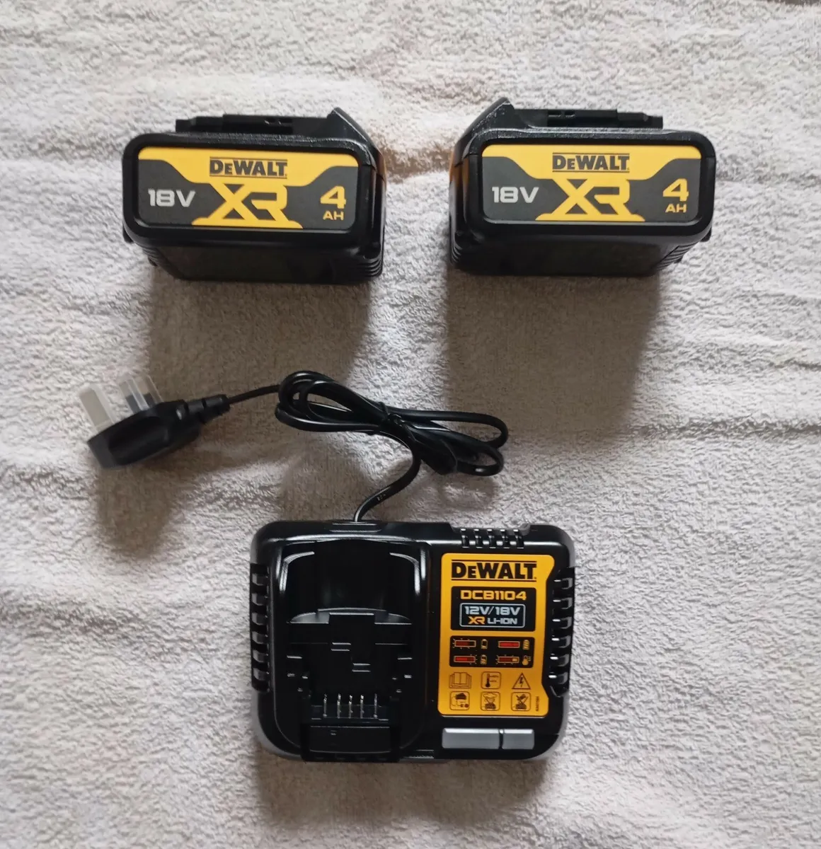 DeWalt Batteries and Charger