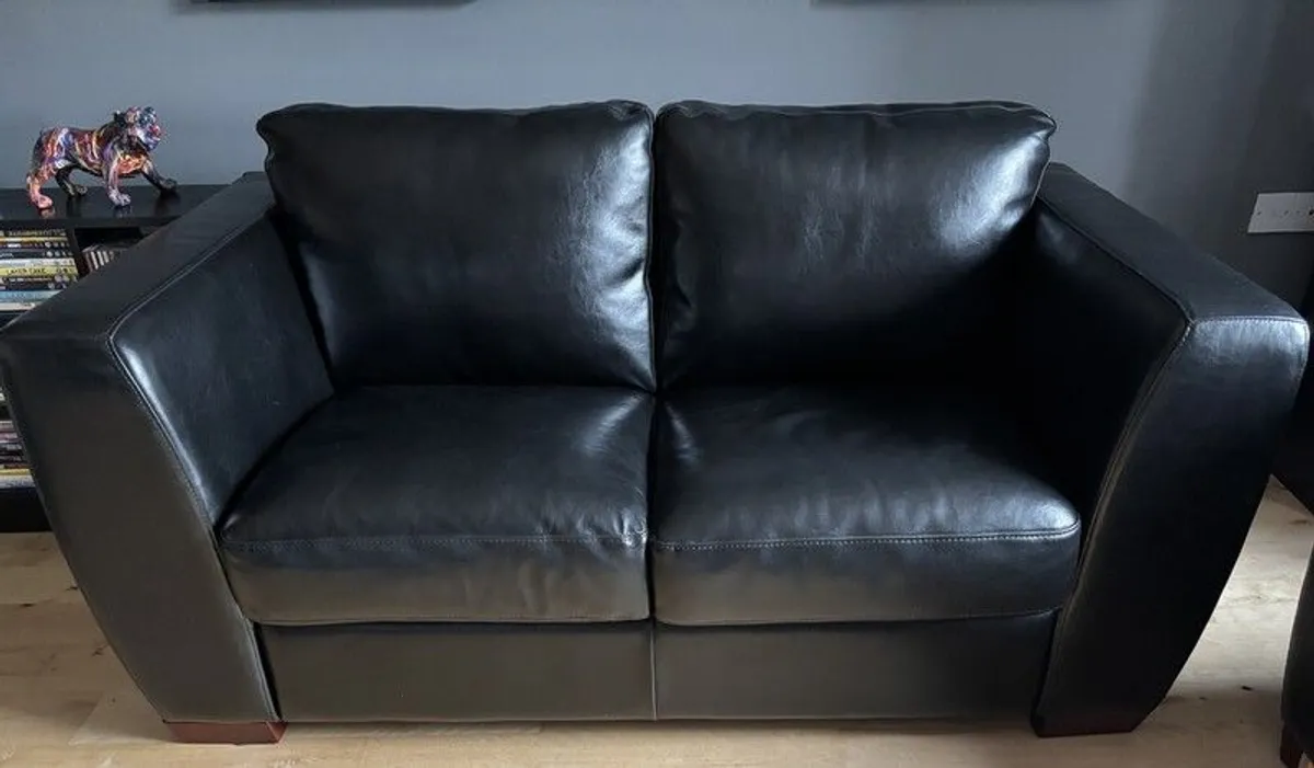 Leather Sofa Set - Image 2
