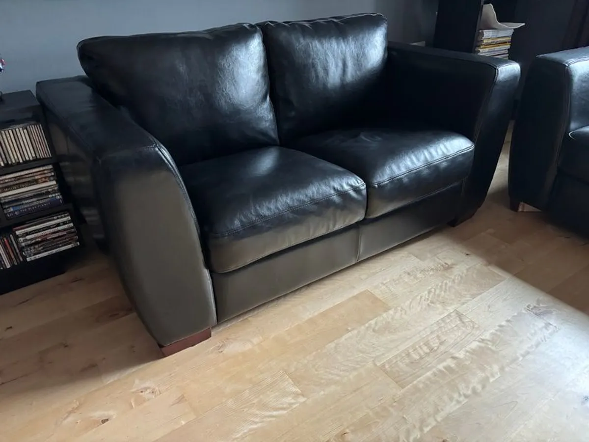 Leather Sofa Set - Image 3