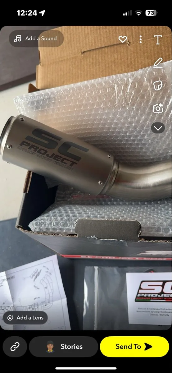Mt 09 exhaust - Image 1