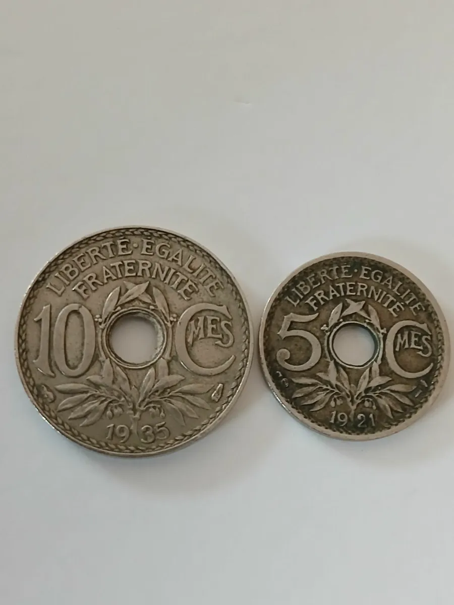 Coins 1935 & 1921 - Image 1
