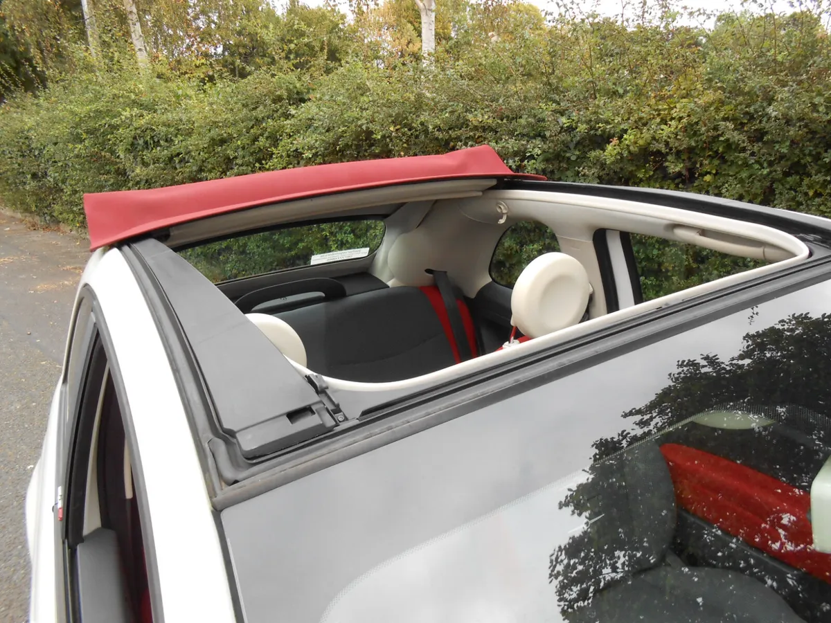 Fiat 500 Convertible 1.2 Manual Irish Car 2015 - Image 4