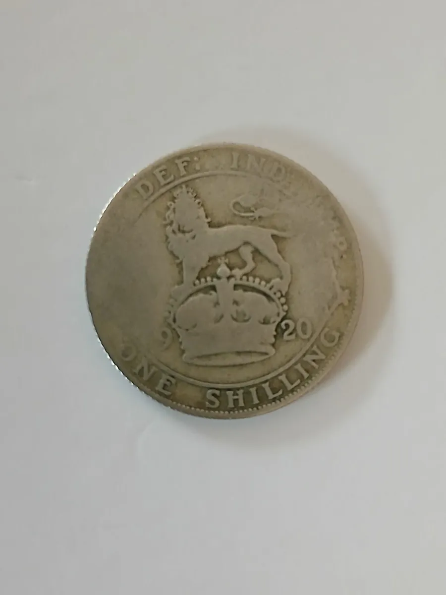 1920 one shilling - Image 1