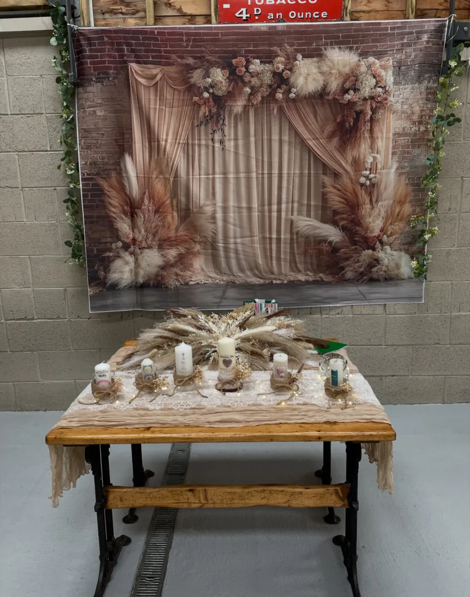 Dried flower arrangement for wedding - Image 2