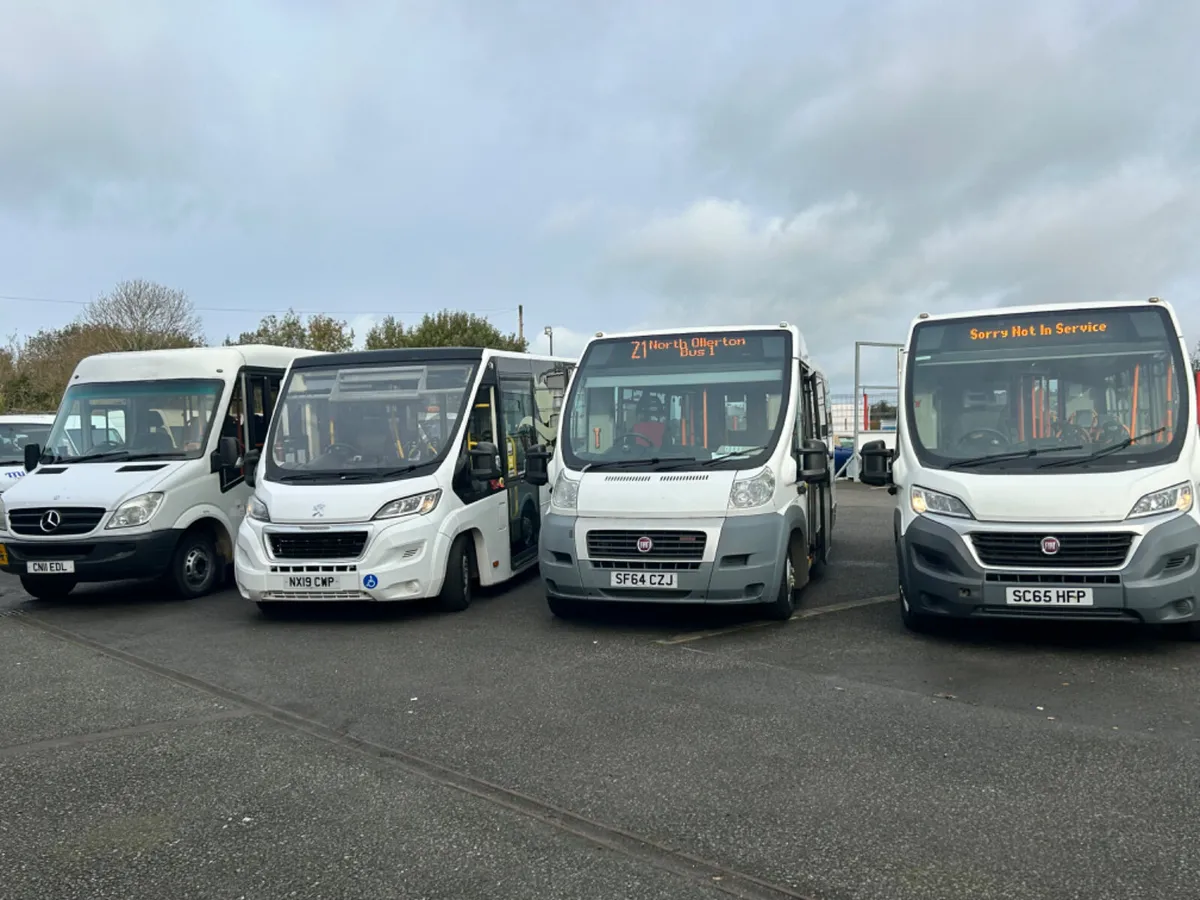 CHOICE OF MINIBUSES - Image 1