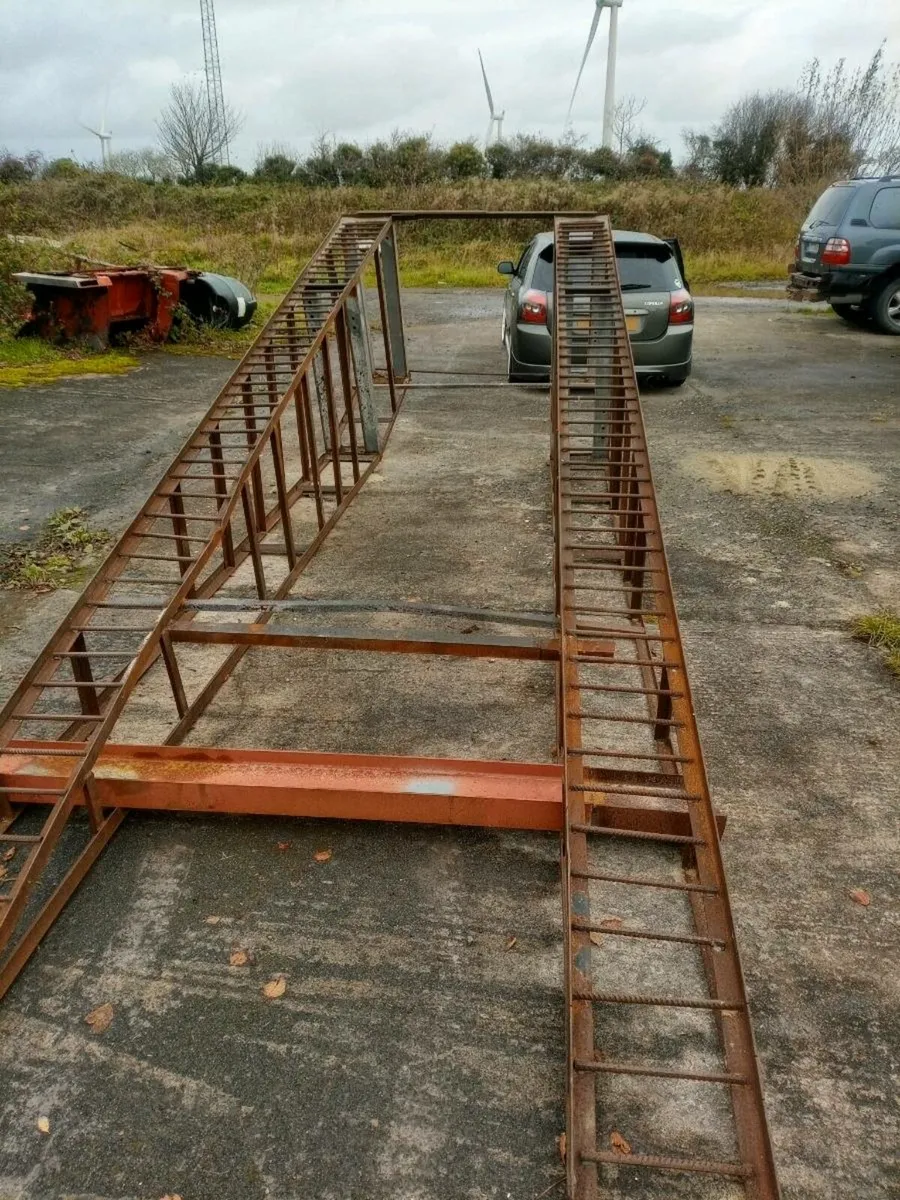 Heavy duty car inspection ramp - Image 4