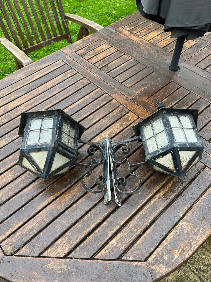 Vintage Metal Lanterns - Image 1