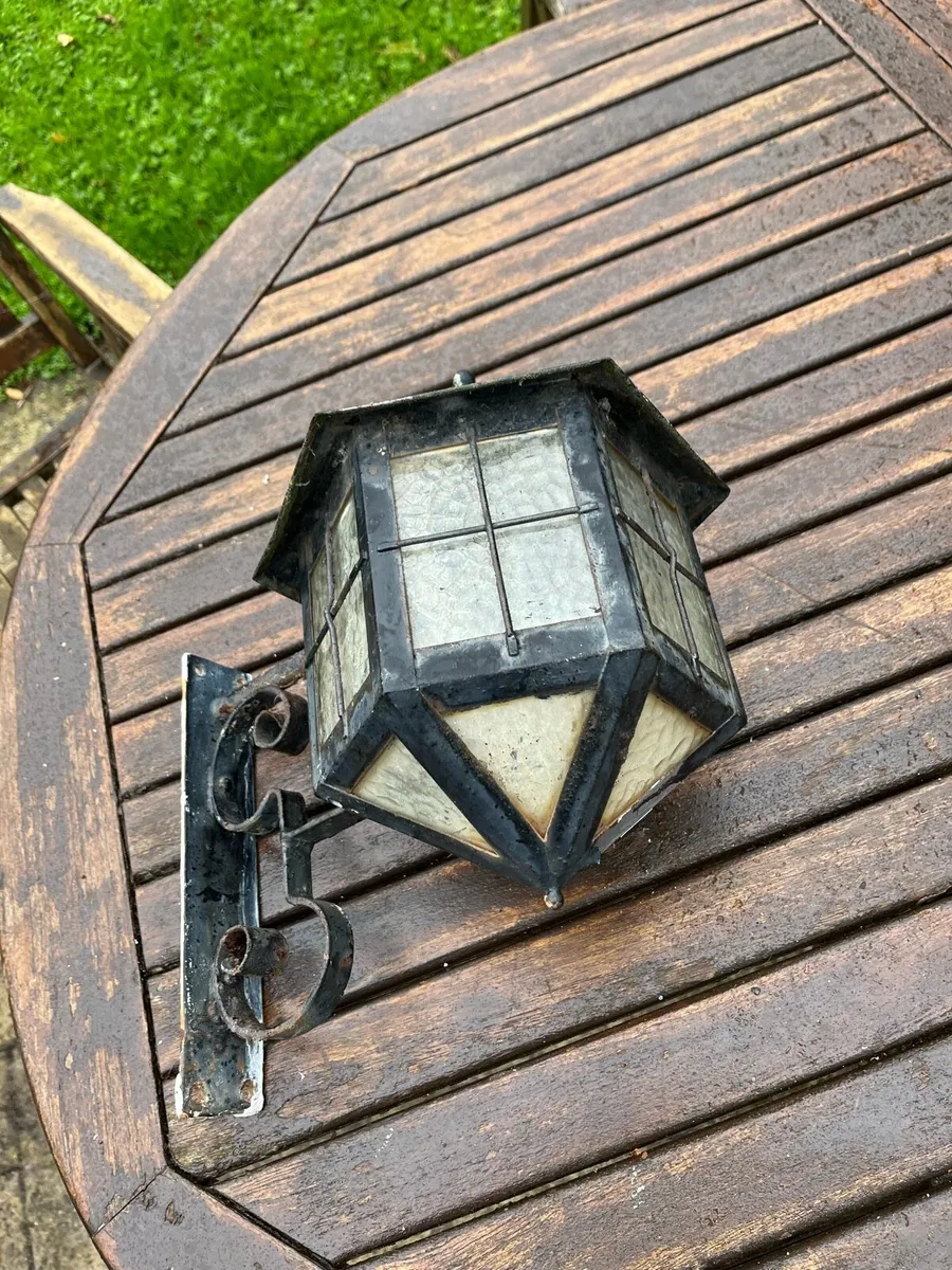 Vintage Metal Lanterns - Image 2