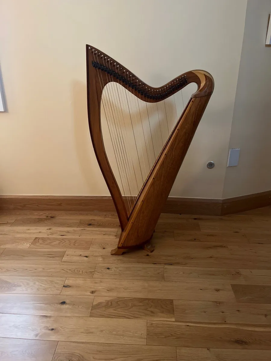 Jan Muyllaert Traditional Irish Harp - Image 1