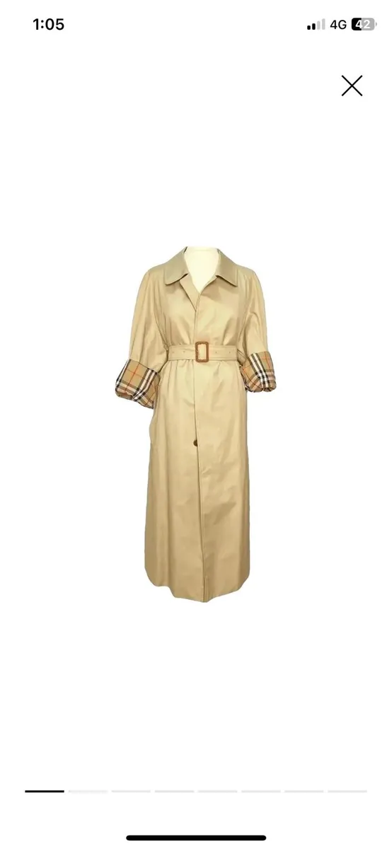 Burberry trench coat AUTHENTIC - Image 1