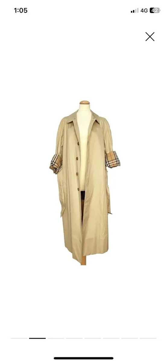 Burberry trench coat AUTHENTIC - Image 2