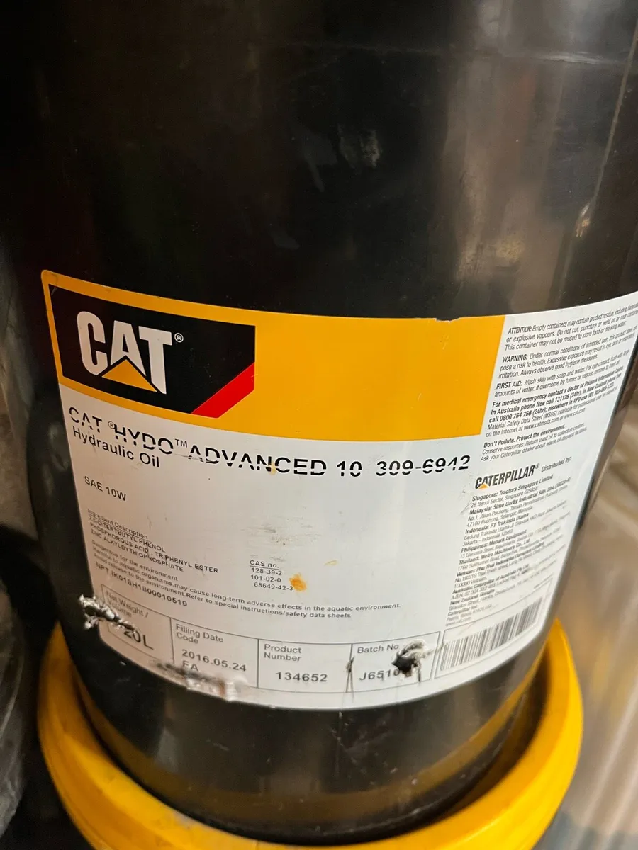 Cat oils and coolant - Image 2