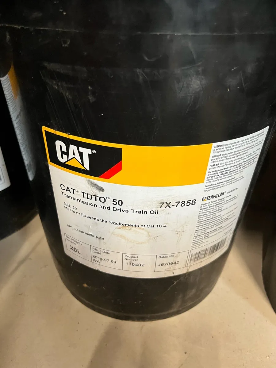 Cat oils and coolant - Image 3