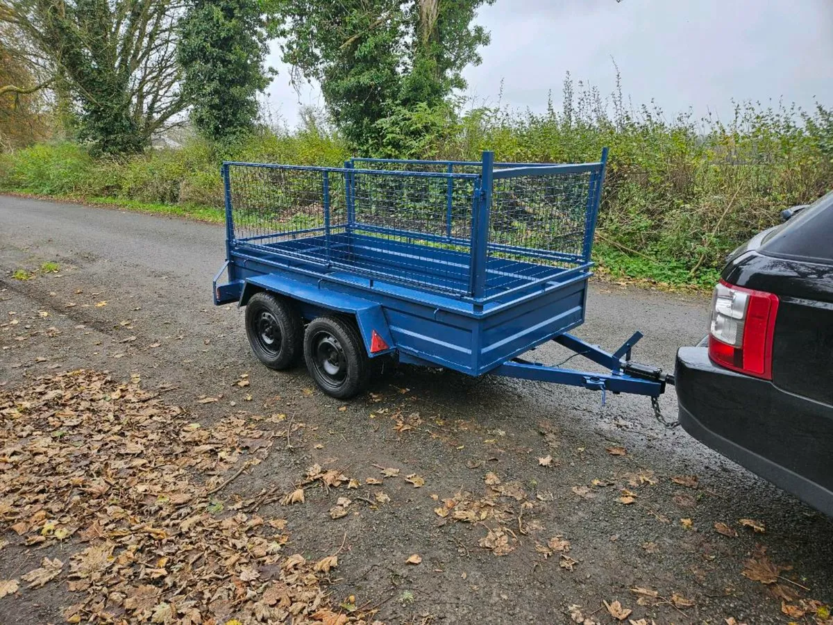 Trailer 8x4 mesh sides - Image 1