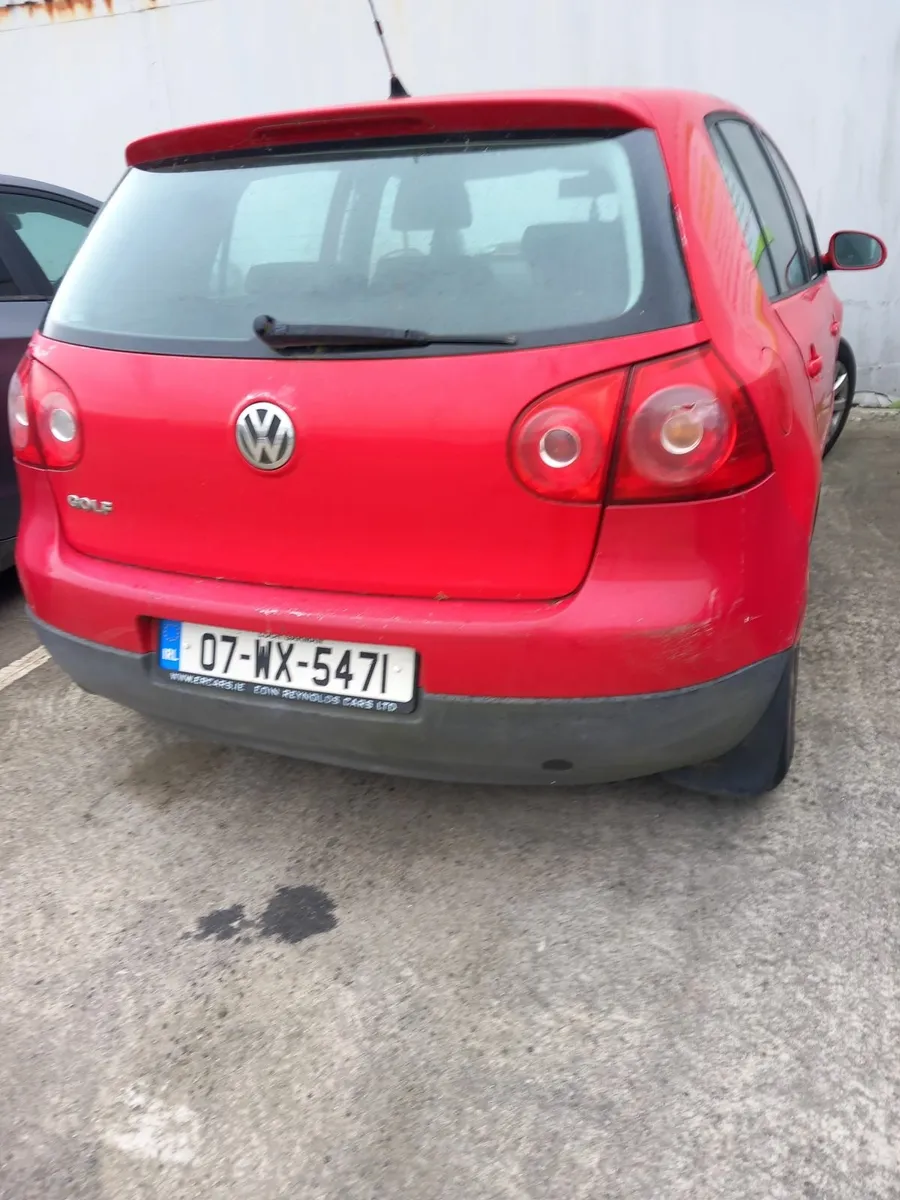 2007 VOLKSWAGEN GOLF 1.4 PETROL €350 - Image 1