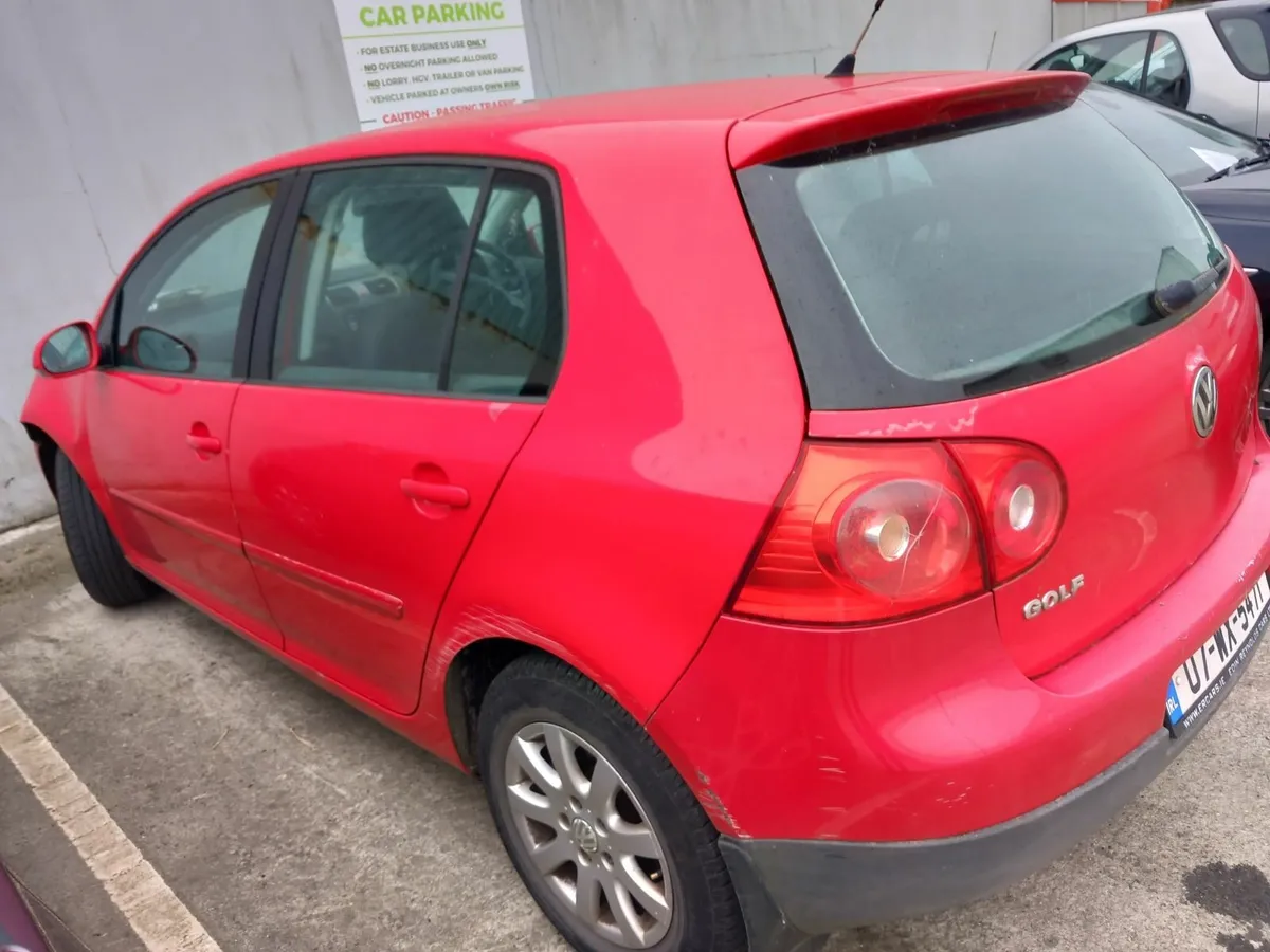2007 VOLKSWAGEN GOLF 1.4 PETROL €350 - Image 2