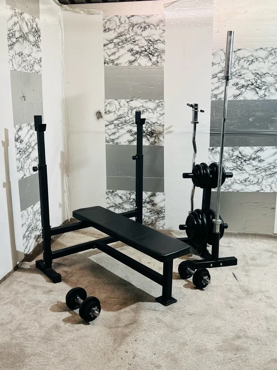 Complete Olympic weightlifting set , - Image 4