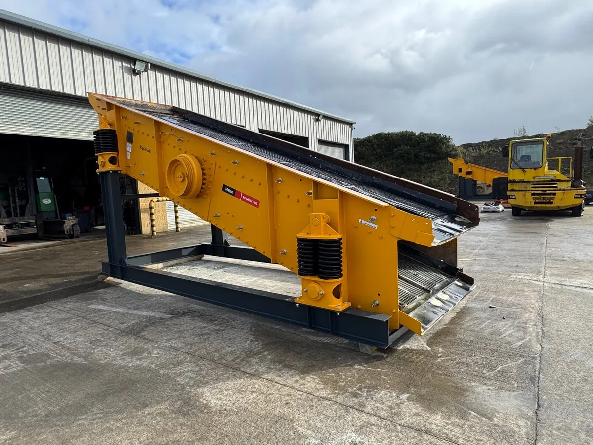 20ft x 6ft Metso/Allis 2 deck screen & sub frame - Image 1