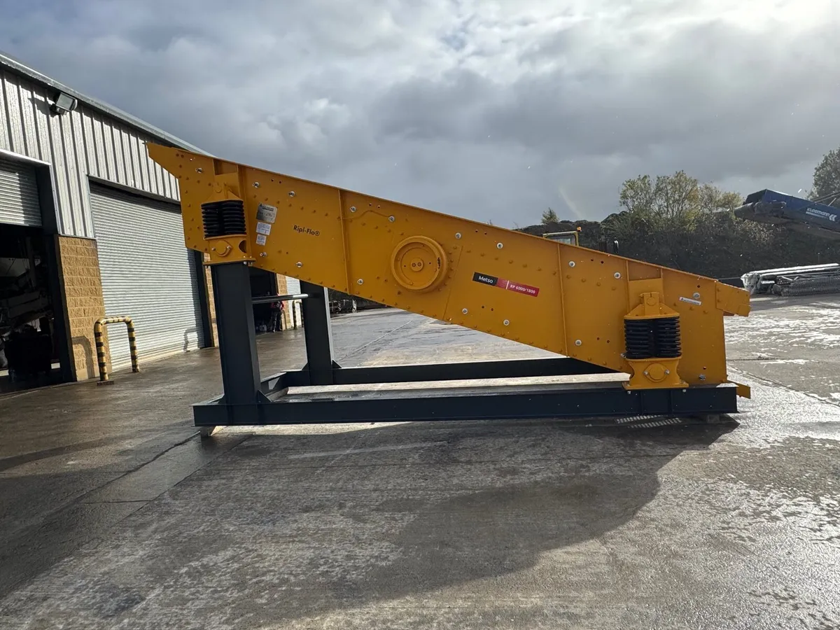 20ft x 6ft Metso/Allis 2 deck screen & sub frame - Image 4