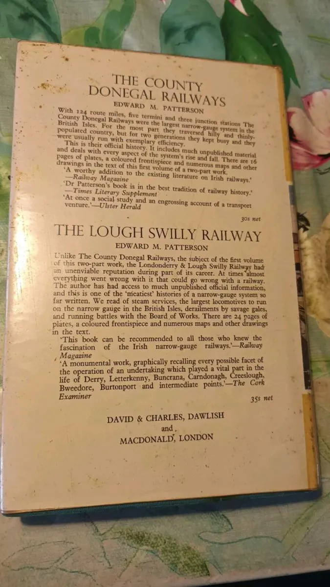 Ballycastle Railway hardback 60s, D18 post 6e - Image 2