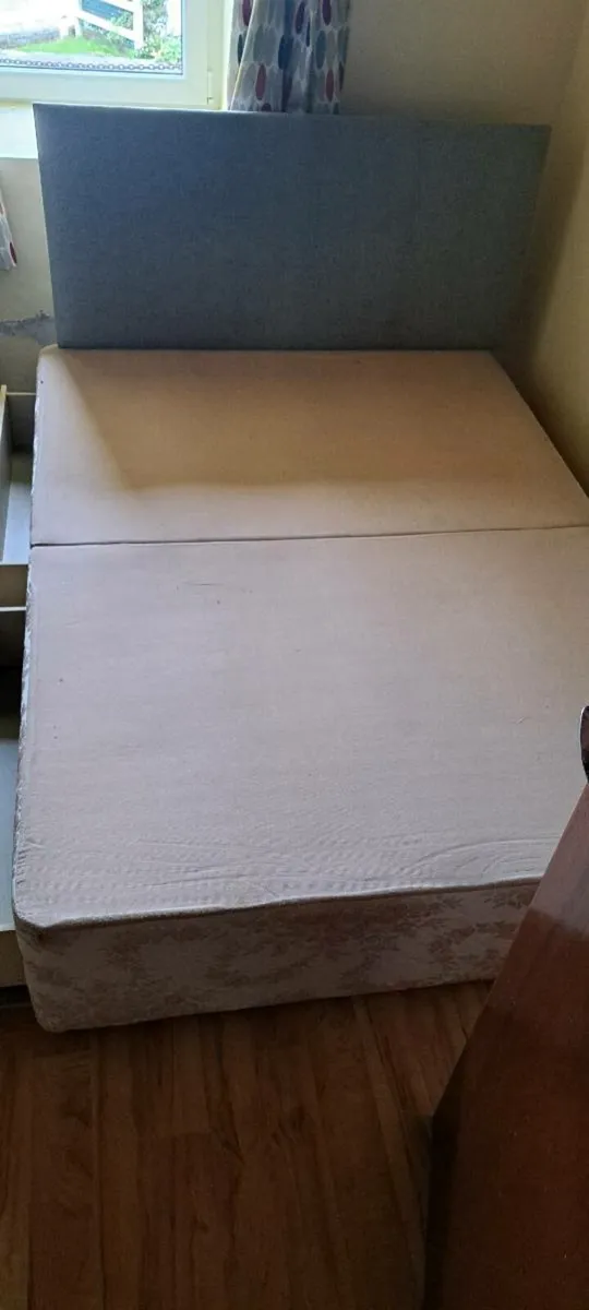 Double divan base with 4 drawers - Image 1