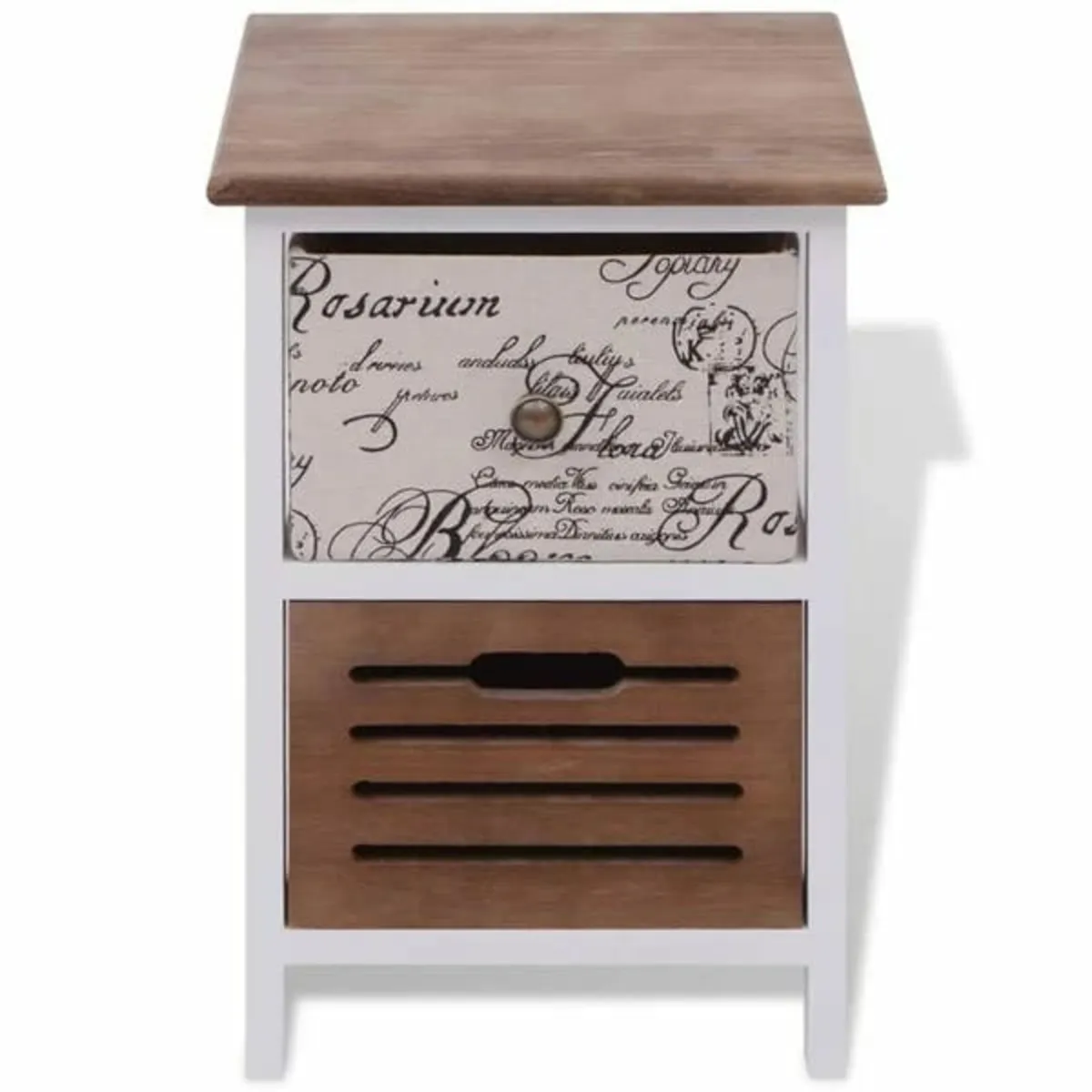 Bedside Cabinets 2 pcs Wood - Image 4