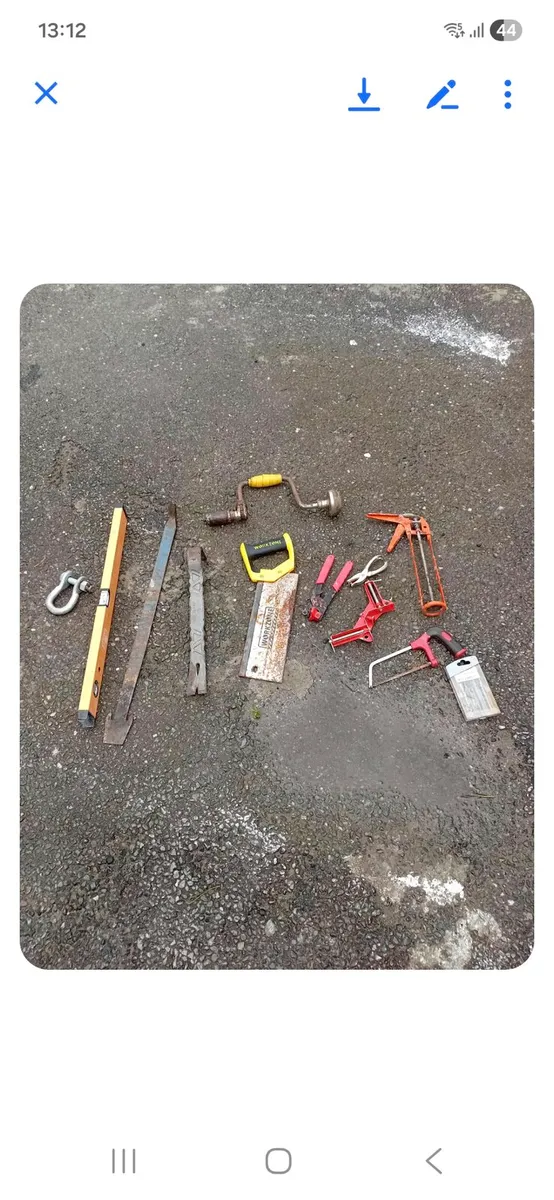 Tools job lot