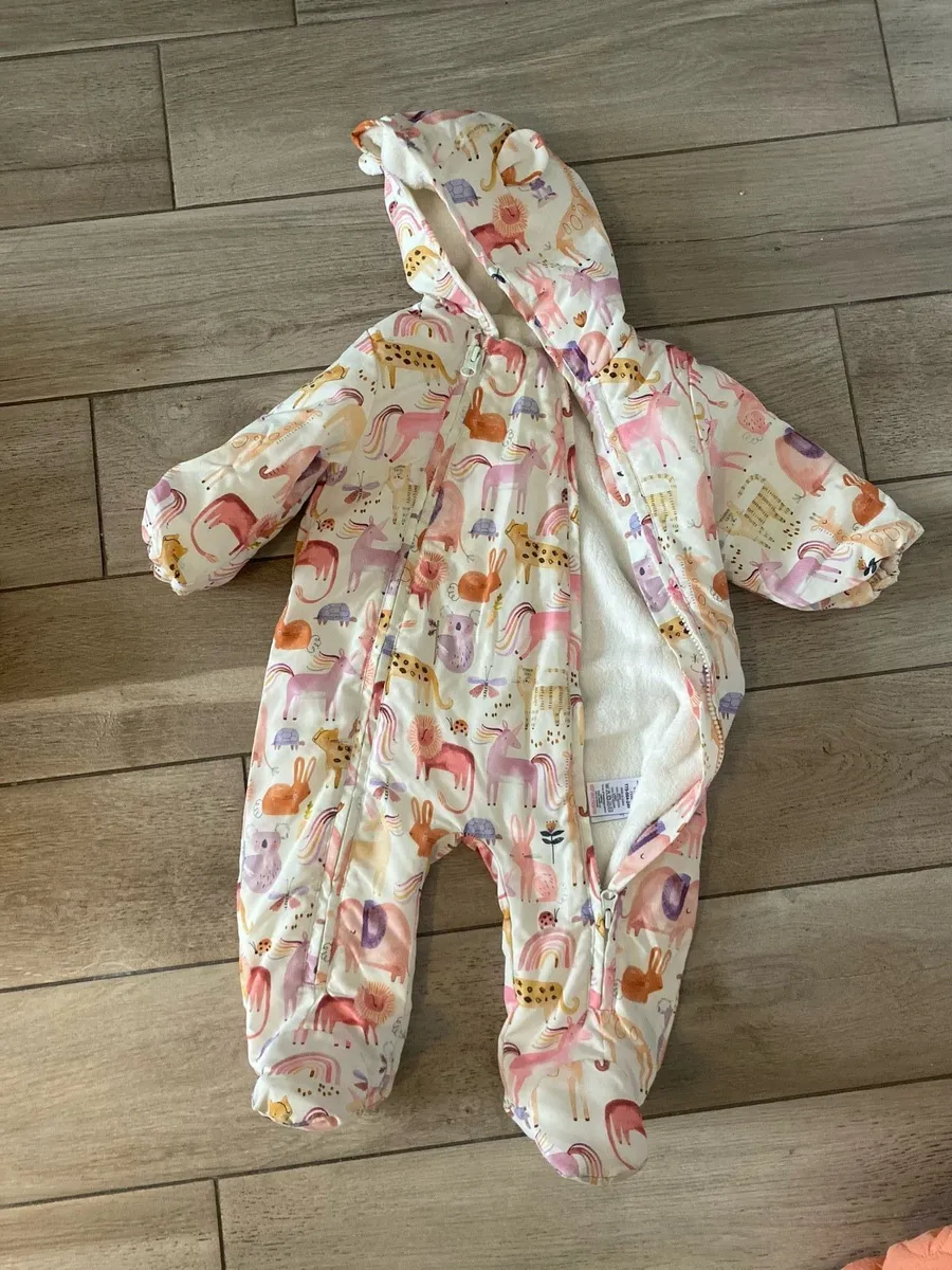 Baby girl coat & snowsuit - Image 2