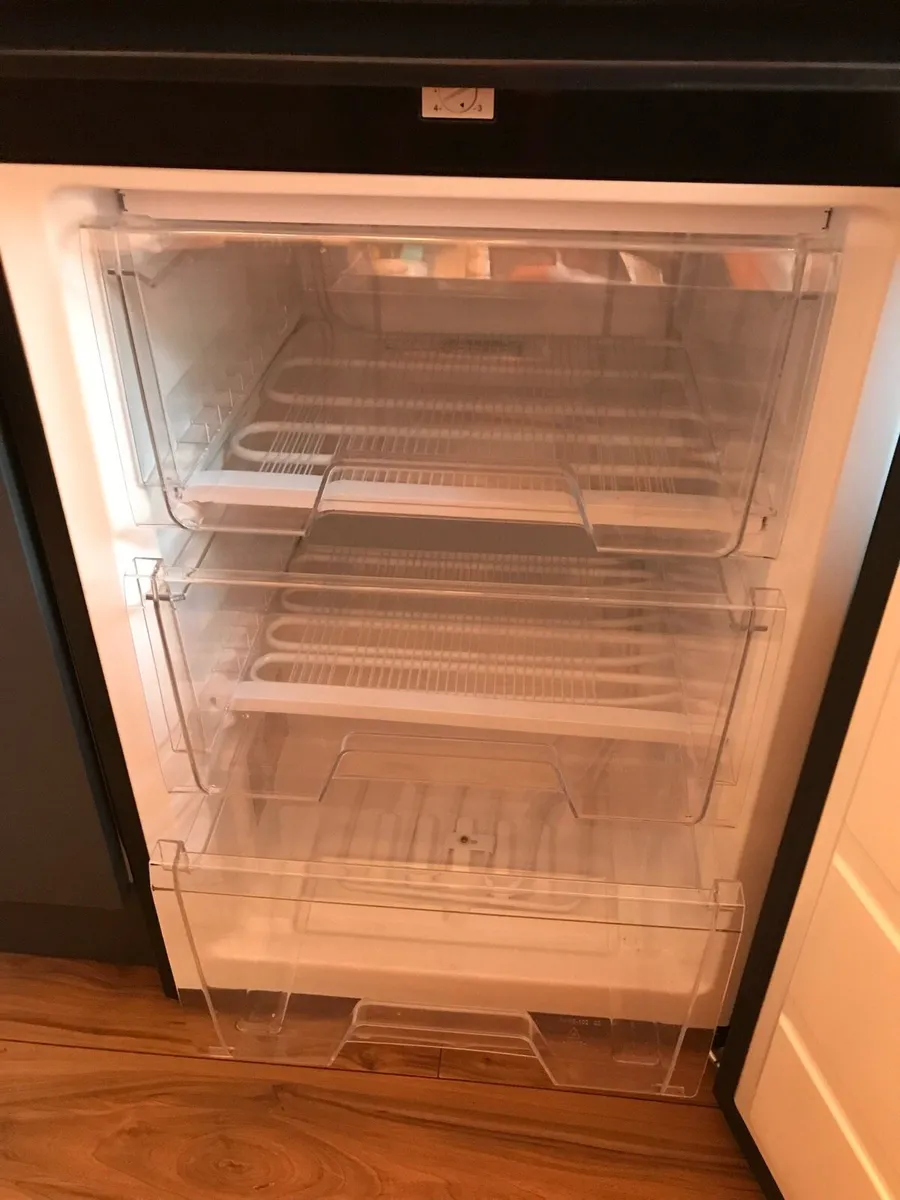 LOGIK LUF55B23 Undercounter Freezer - Black - Image 2