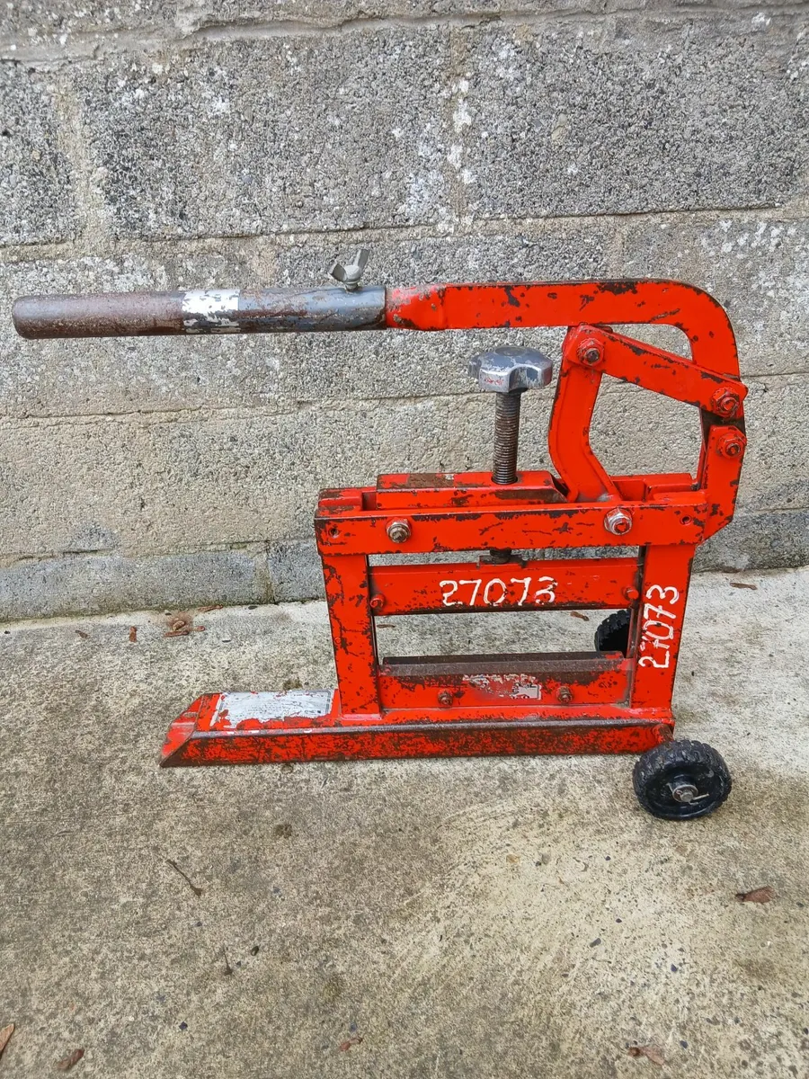 Brick Block Splitter Guillotine - Image 2