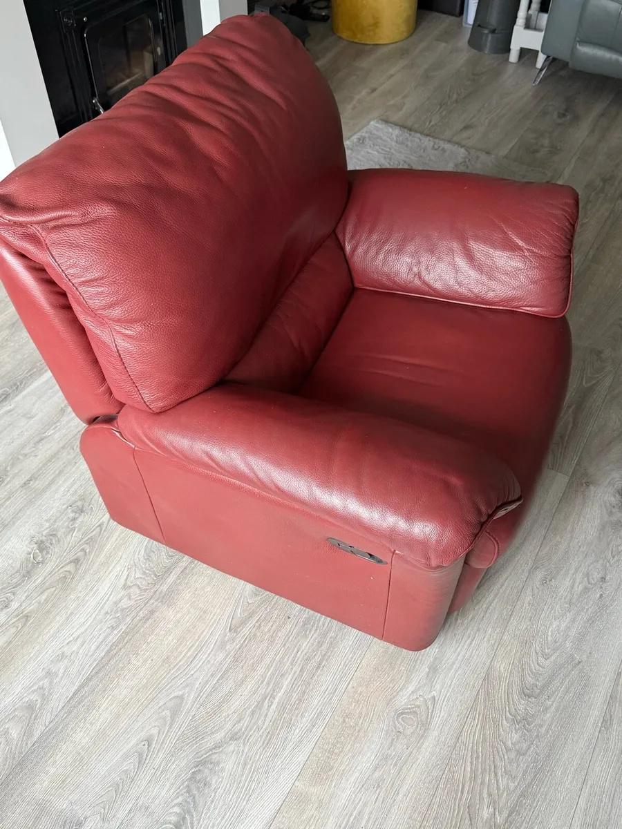 Armchair- Pure Leather Recliner - Image 3