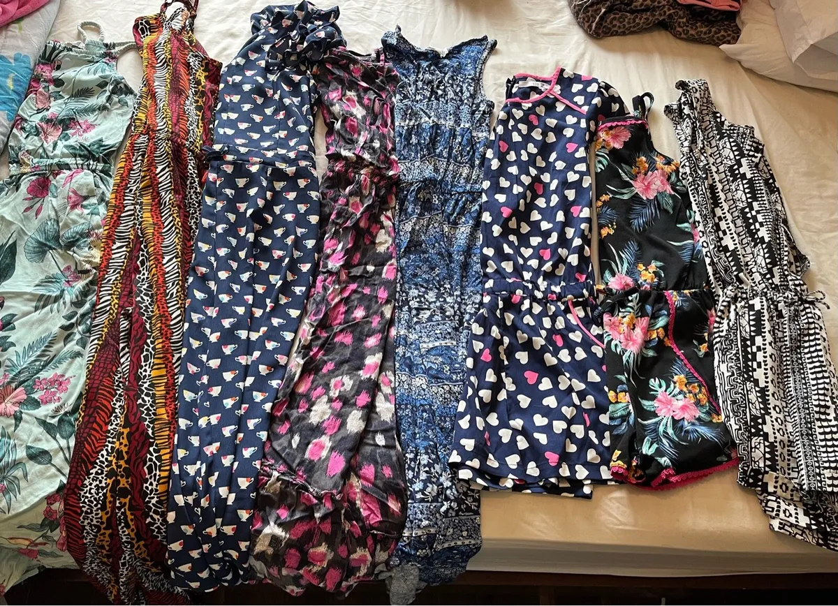 Summer Jumpsuits/ Dresses 10-12