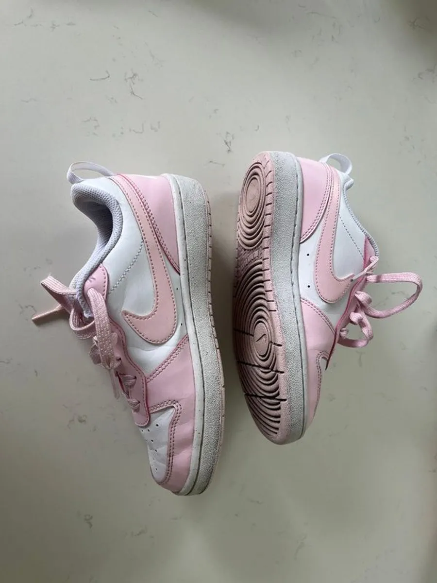 Nike Court Borough - Girls - Pink - UK4 - EUR36.5 - Image 3