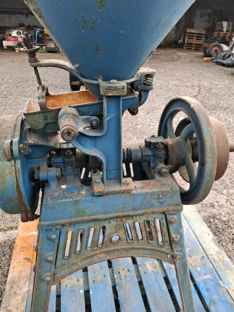 Vintage corn grinder & Ferguson P3 for sale - Image 2