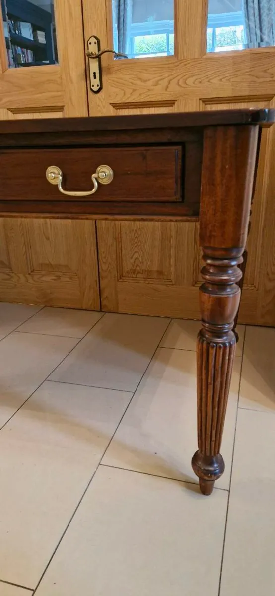 Vintage Table with Drawers - Image 3