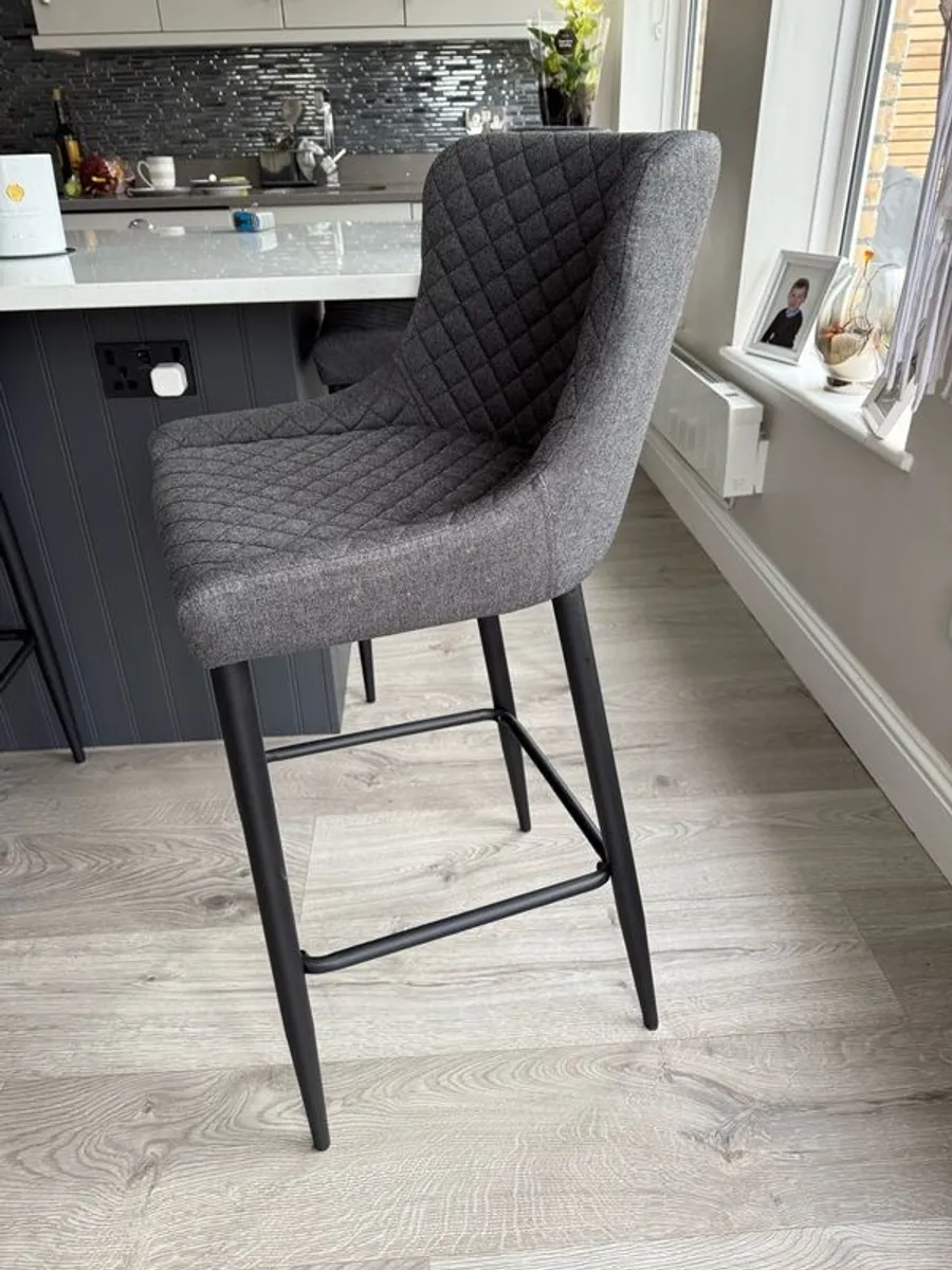 Bar Stools x 4 - Image 2