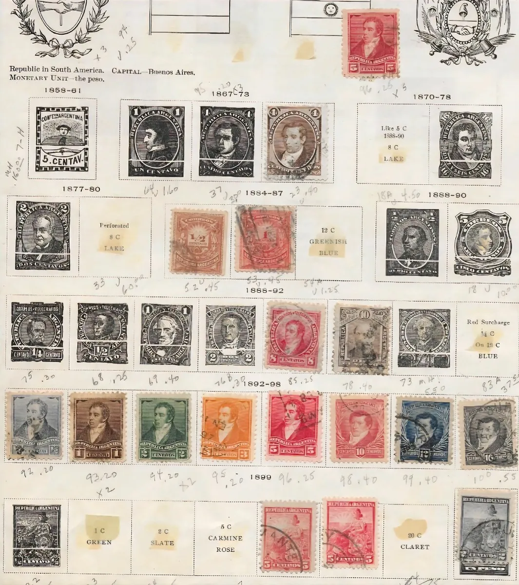 Stamps ,Old Stamp Collection - Image 2